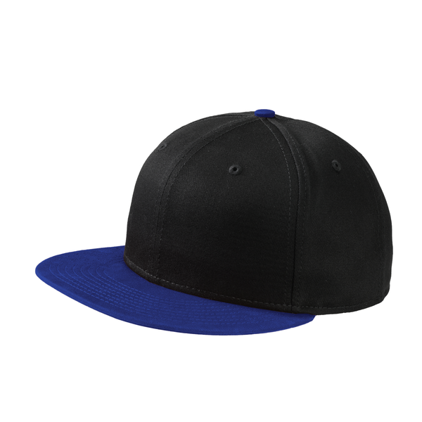 New Era® Flat Bill Cotton Constructed Cap