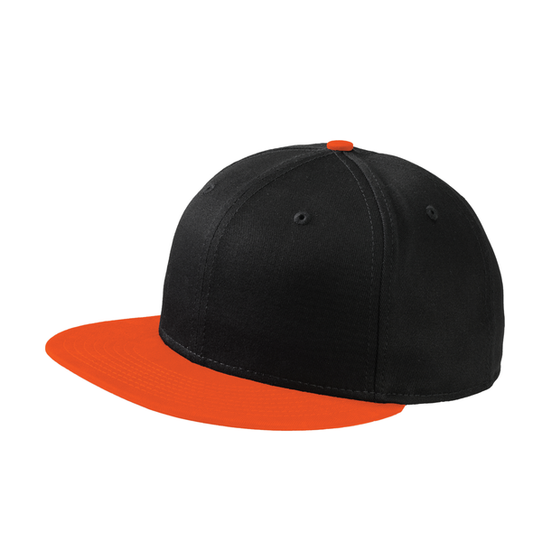 New Era® Flat Bill Cotton Constructed Cap