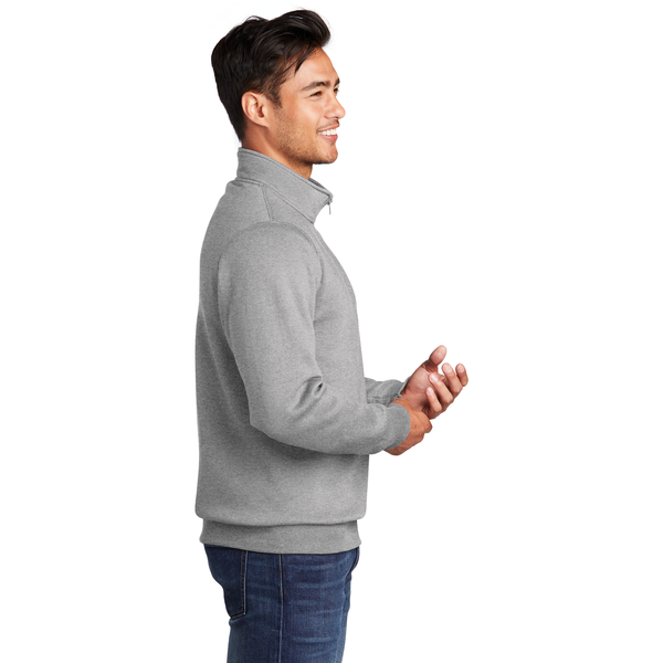 Port & Company® Core Fleece 1/4 Zip Unisex Pullover Sweatshirt