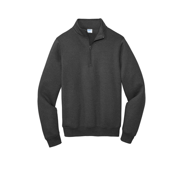 Port & Company® Core Fleece 1/4 Zip Unisex Pullover Sweatshirt