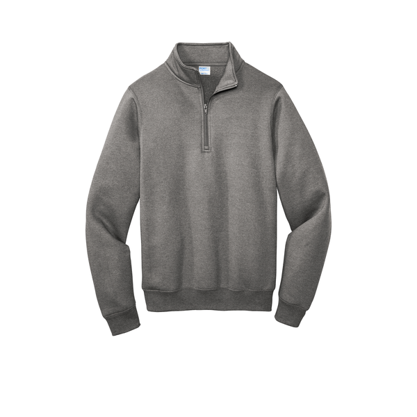 Port & Company® Core Fleece 1/4 Zip Unisex Pullover Sweatshirt