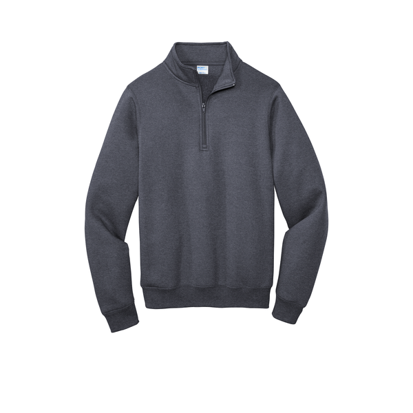 Port & Company® Core Fleece 1/4 Zip Unisex Pullover Sweatshirt