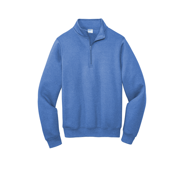 Port & Company® Core Fleece 1/4 Zip Unisex Pullover Sweatshirt