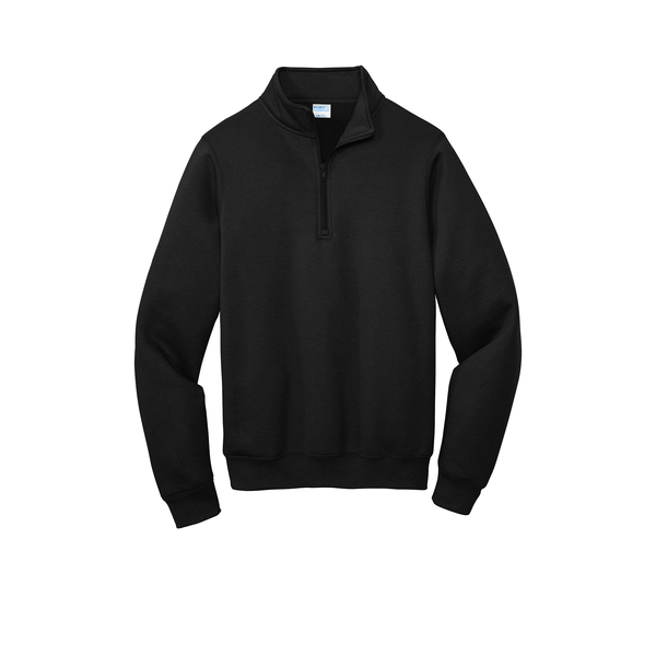 Port & Company® Core Fleece 1/4 Zip Unisex Pullover Sweatshirt