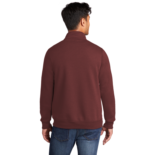 Port & Company® Core Fleece 1/4 Zip Unisex Pullover Sweatshirt