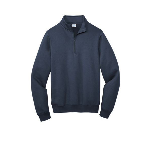Port & Company® Core Fleece 1/4 Zip Unisex Pullover Sweatshirt