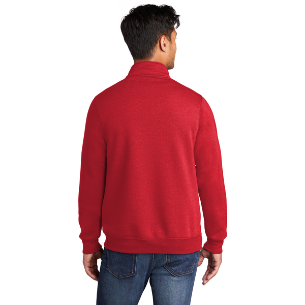 Port & Company® Core Fleece 1/4 Zip Unisex Pullover Sweatshirt