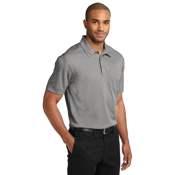 Port Authority® Silk Touch™ Performance Men's Polo with Pocket