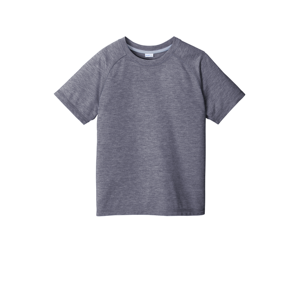 Sport-Tek ® PosiCharge ® Youth Triblend Wicking Raglan Tee
