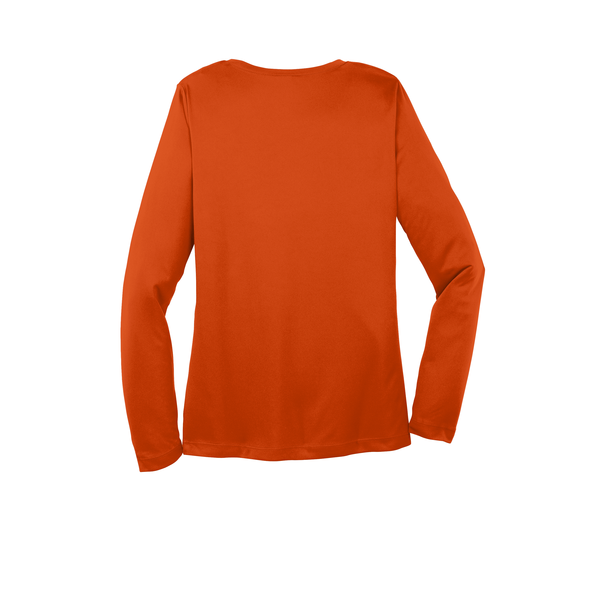 Sport-Tek® PosiCharge™ Competitor™ Ladies' Interlock Long Sleeve Performance V-Neck Tee