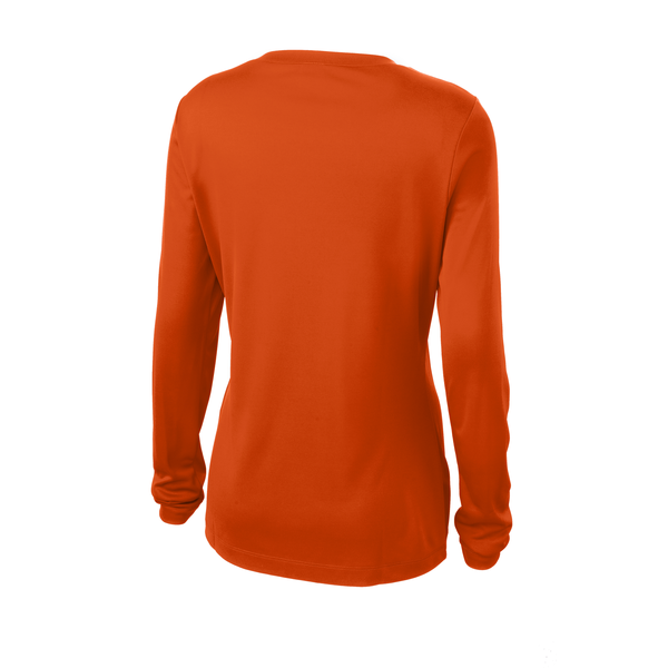 Sport-Tek® PosiCharge™ Competitor™ Ladies' Interlock Long Sleeve Performance V-Neck Tee