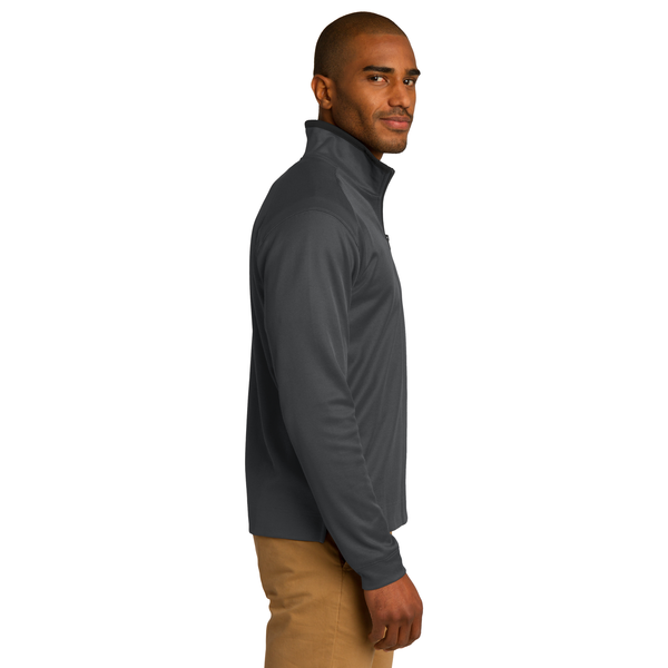 Port Authority® Vertical Texture Men's 1/4 Zip Pullover