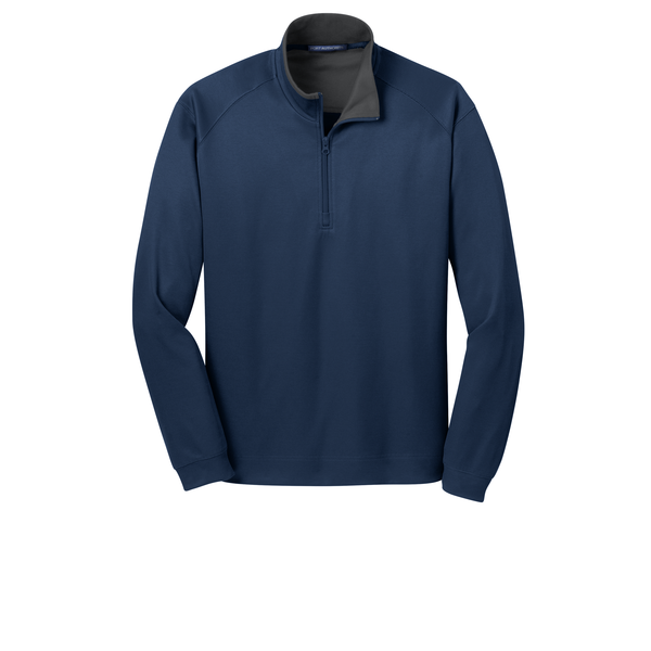 Port Authority® Vertical Texture Men's 1/4 Zip Pullover