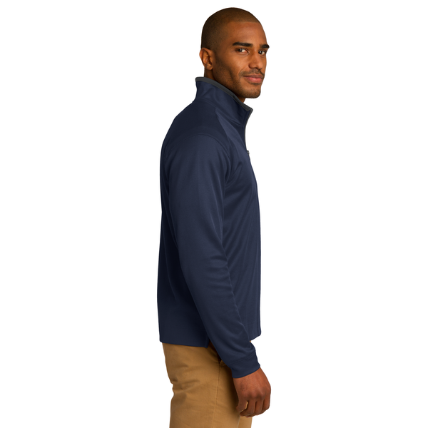 Port Authority® Vertical Texture Men's 1/4 Zip Pullover