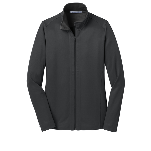 Port Authority® Vertical Texture Ladies' Full Zip Jacket