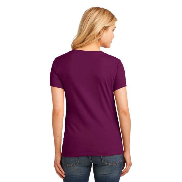 Port & Company® 100% Cotton Ladies' V-Neck Tee