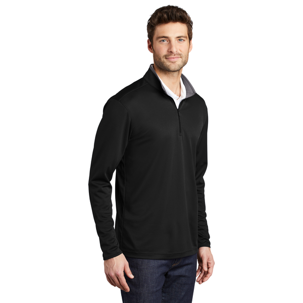 Port Authority® Silk Touch™ Performance Polyester Men's 1/4 Zip