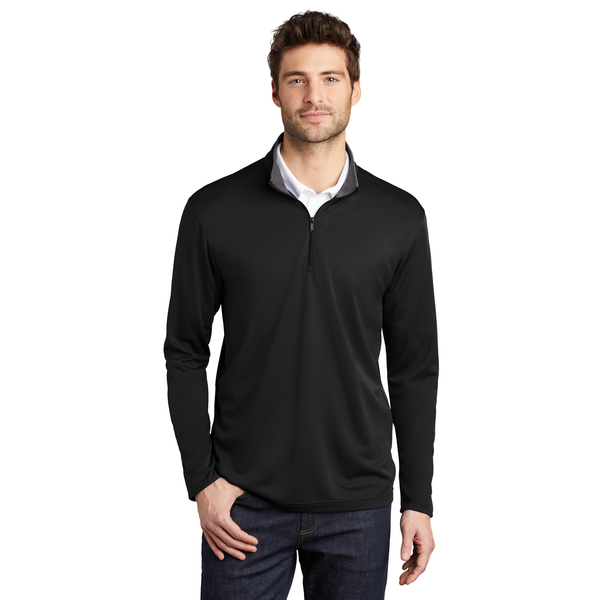 Port Authority® Silk Touch™ Performance Polyester Men's 1/4 Zip