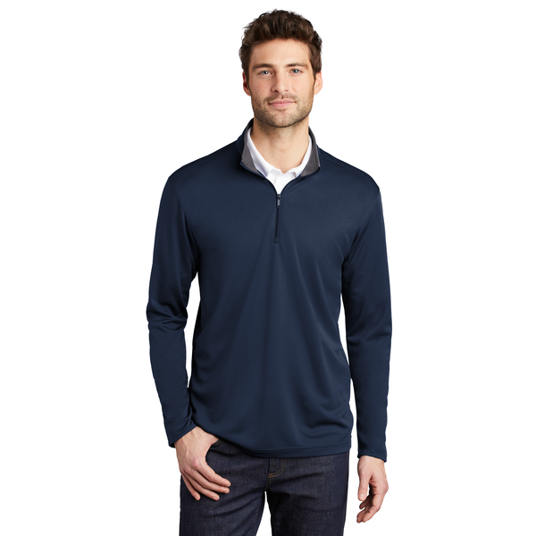 Port Authority® Silk Touch™ Performance Polyester Men's 1/4 Zip