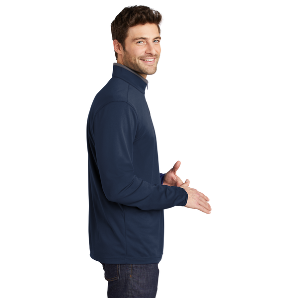 Port Authority® Silk Touch™ Performance Polyester Men's 1/4 Zip