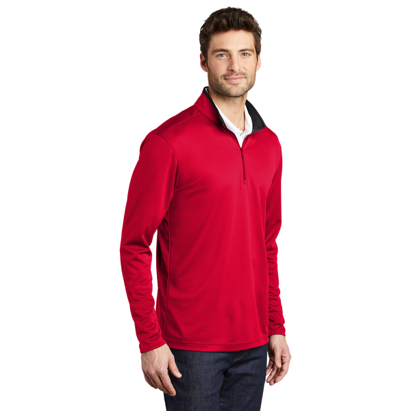 Port Authority® Silk Touch™ Performance Polyester Men's 1/4 Zip
