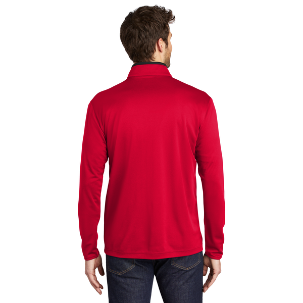 Port Authority® Silk Touch™ Performance Polyester Men's 1/4 Zip
