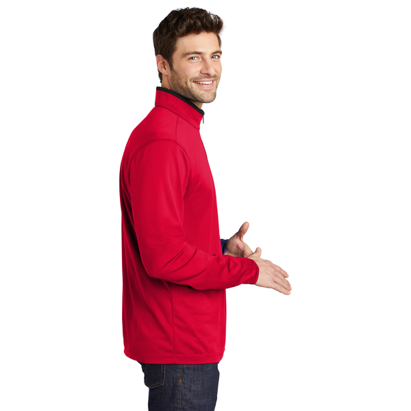 Port Authority® Silk Touch™ Performance Polyester Men's 1/4 Zip