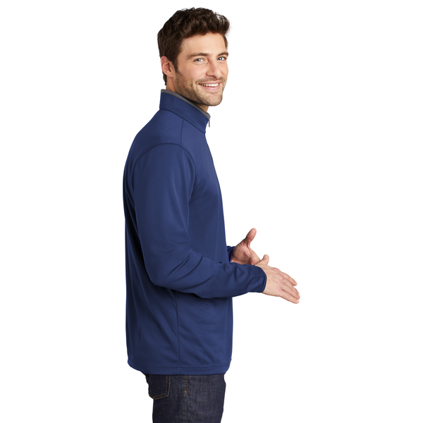Port Authority® Silk Touch™ Performance Polyester Men's 1/4 Zip