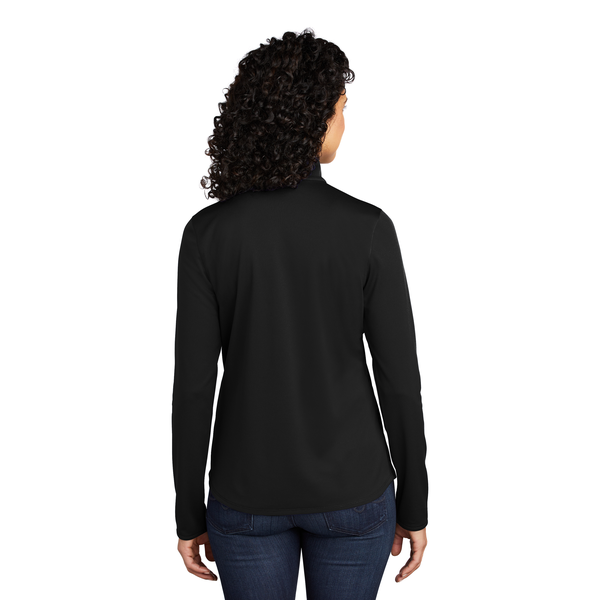 Port Authority® Silk Touch™ Performance Polyester Ladies' 1/4 Zip