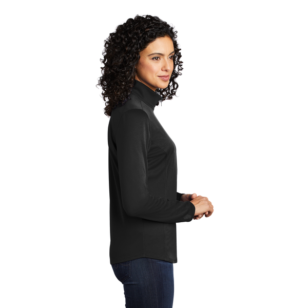 Port Authority® Silk Touch™ Performance Polyester Ladies' 1/4 Zip
