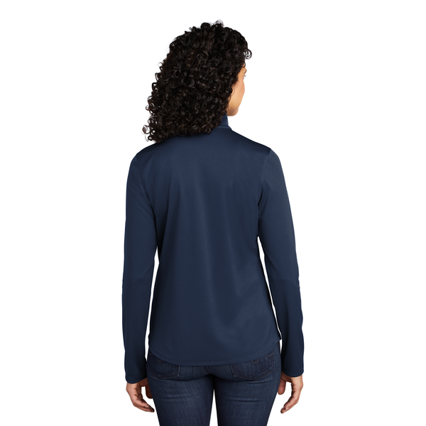 Port Authority® Silk Touch™ Performance Polyester Ladies' 1/4 Zip