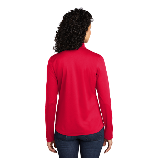 Port Authority® Silk Touch™ Performance Polyester Ladies' 1/4 Zip
