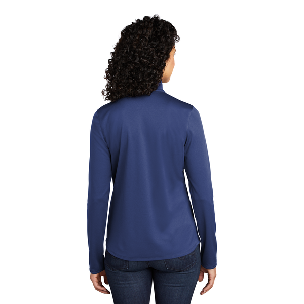 Port Authority® Silk Touch™ Performance Polyester Ladies' 1/4 Zip