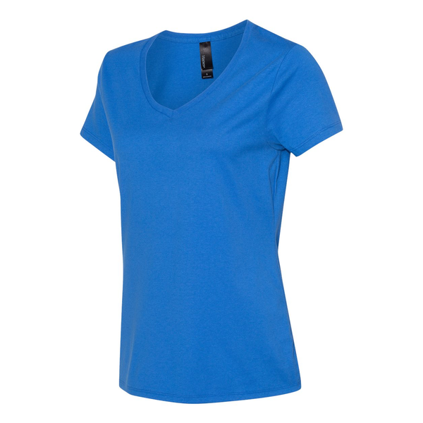 Hanes Nano-T® Ringspun Cotton Ladies' V Neck Tee