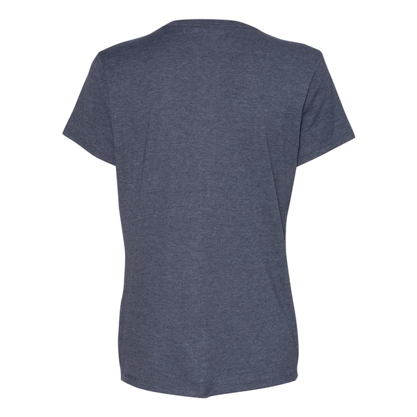 Hanes Nano-T® Ringspun Cotton Ladies' V Neck Tee