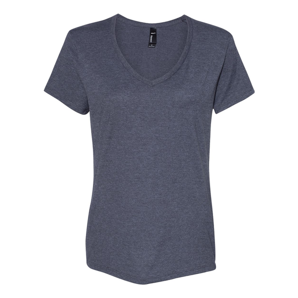 Hanes Nano-T® Ringspun Cotton Ladies' V Neck Tee