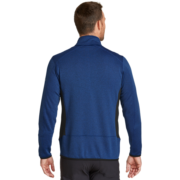Eddie Bauer® Full-Zip Heather Stretch Fleece Men's Jacket