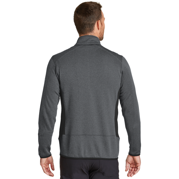 Eddie Bauer® Full-Zip Heather Stretch Fleece Men's Jacket