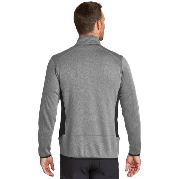 Eddie Bauer® Full-Zip Heather Stretch Fleece Men's Jacket