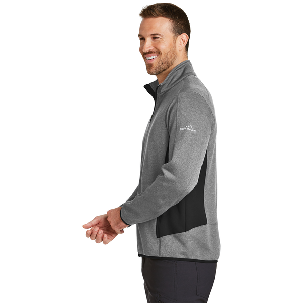 Eddie Bauer® Full-Zip Heather Stretch Fleece Men's Jacket