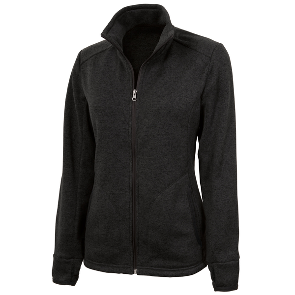 Charles River® Heathered Fleece Ladies' Jacket