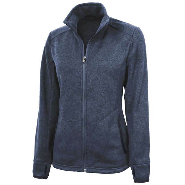 Charles River® Heathered Fleece Ladies' Jacket