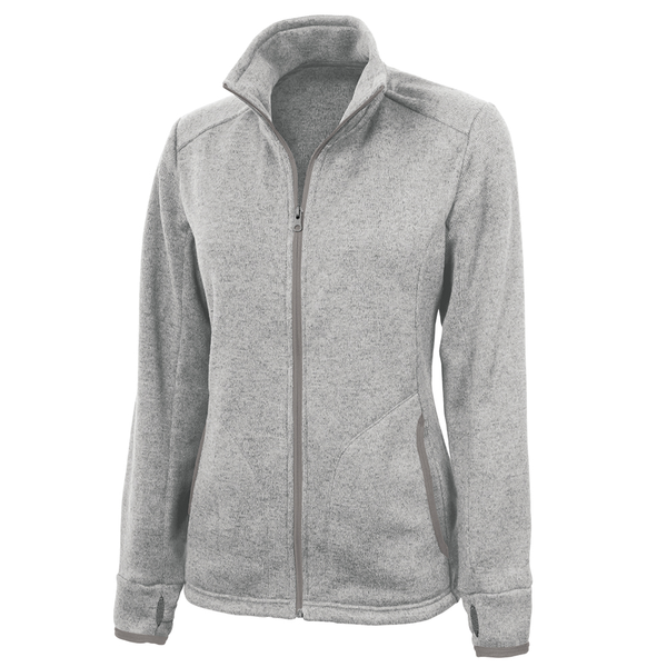 Charles River® Heathered Fleece Ladies' Jacket