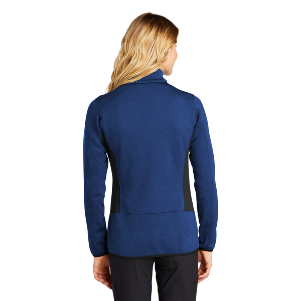 Eddie Bauer® Full-Zip Heather Stretch Fleece Ladies' Jacket