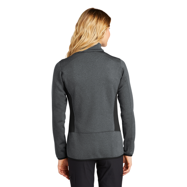 Eddie Bauer® Full-Zip Heather Stretch Fleece Ladies' Jacket