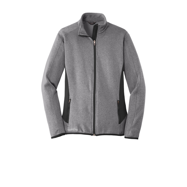 Eddie Bauer® Full-Zip Heather Stretch Fleece Ladies' Jacket
