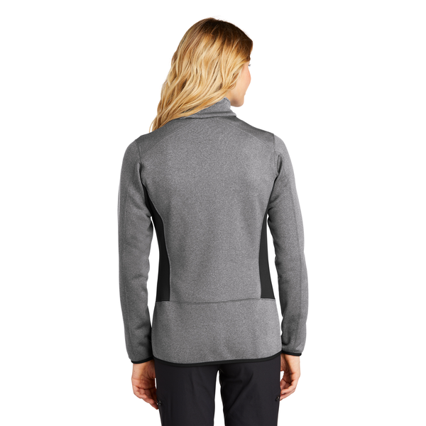 Eddie Bauer® Full-Zip Heather Stretch Fleece Ladies' Jacket