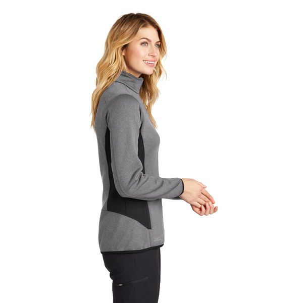 Eddie Bauer® Full-Zip Heather Stretch Fleece Ladies' Jacket