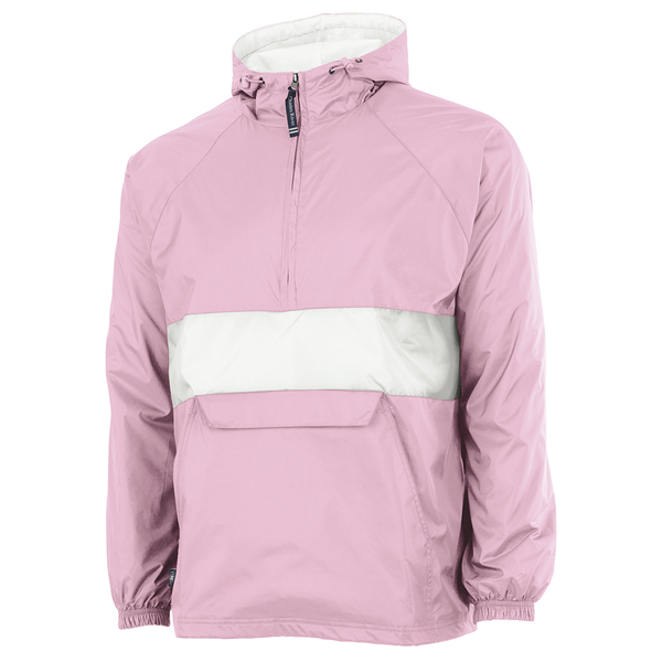 Charles River® Striped Rain & Wind Resistant Unisex Pullover
