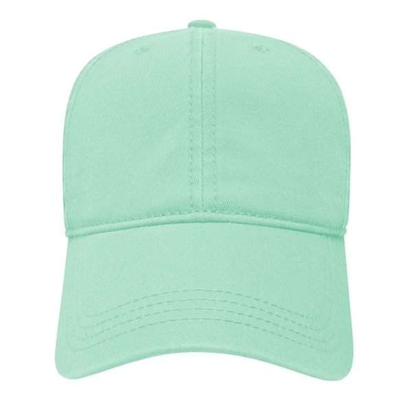 Classic Washed Chino Relaxed Golf Cap with Buckle Closure